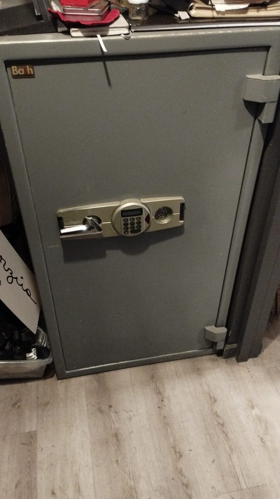 Traslado de caja fuerte entre regiones